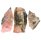 (image for) Good Price Parcel 3 pcs Beautiful Pink with Black Patterned Uncut Rough Rhodonite 69 grams Natural Broken Pieces Fine Color & Quality from Brazil Buy Now!
