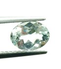 (bild för) Bra Pris Mycket Vacker Ljus Grönaktigt Blå Akvamarin 1,20 carat Oval Slipning Finaste Lyster & Kvalitet Perfekt till Samlare & Juvelerare från Brasilien Köp Nu!