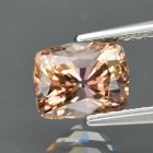 Good Price Certified Extremly Rare Thulite (Pink Zoisite) 1,39 carat Cushion Cut Top Quality & Luster fr Tanzania Purchase Now!