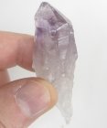 (bild för) Bra Pris Vacker Obehandlad Rå Oslipad Violett Ametist Spets 21,5 Gram Naturligt Terminerad Kristall Finaste Kvalitet från Brasilien Köp den Nu!