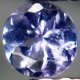 (bild för) Bra Pris Vacker Violett Blå Tanzanit ca 0,10 carat Rund Slipning 2,9 mm från Tanzania Köp Nu!