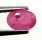 (bild för) Bra Pris Mycket Fin Rosaaktigt Röd - Purpur Röd Rubin 0,52 carat Oval Slipad Fin Lyster & Prisvärd Kvalitet från Madagaskar Köp Nu!