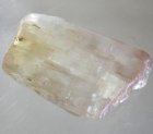 (bild för) Bra Pris Mycket Stor Fin kvalitet Rosa-Gul Spodumen 215 carat Naturlig Kristall Translucent Perfekt Samlar Objekt från Afganistan Köp Nu!