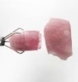 Bra Pris Parti 2 st Rå Oslipad Rosa Turmalin 23,12 carat Naturlig Kristall från Kunar Afganistan Köp Nu!