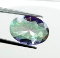 (bild för) Bra Pris Topp Lystrande Multi Färgspelande Mystik Kvarts 3,58 carat Oval Slipning Mycket Fin Kvalitet Spännande Matrial för Smyckestillverkare Köp Nu!
