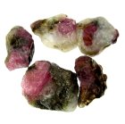 (bild för) Bra Pris Parti 5 st Sällsynt Purpur Röd Rubin 55,24 carat Naturlig Kristall i Matrix Fin Kvalitet & Färg från Jagdlek Afganistan Köp Nu!