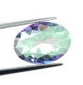 (bild för) Bra Pris Topp Lystrande Multi Färgspelande Mystik Kvarts 3,68 carat Oval Slipning Mycket Fin Kvalitet Spännande Matrial för Smyckestillverkare Köp Nu!