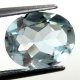 (image for) Good Price Parcel Very Beutiful Skyblue Topaz 3,19 carat Oval Cut Top Luster & Quality from Brazil Purchase Now!