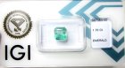 (image for) Good Price Certified Very Rare Ethiopian Beutiful Green Emerald 1,70 carat Octagon Cut Nice Quality & Luster Purchase Now!