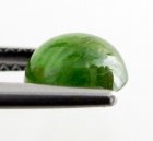 (bild för) Bra Pris Mycket Fin Grön Tsavorit Granat 1,44 carat Oval Cabochon Mycket Bra Slipning & Lyster från Tanzania Köp Nu!