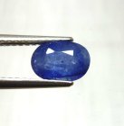 (bild för) Bra Pris Fin Behandlad Blåklintsblå Safir 1,35 carat Oval Slipning fr Madagascar Köp Nu!