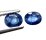 (image for) Good Price Parcel 2 pcs Blue Sapphire 0,70 carat Oval Cut Good Cheaper Quality from Madagascar Purchase Now!