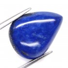 Bra Pris Vackert Blå Afgansk Lapis Lazuli 22,36 carat Dropp Cabochon Slipning Bra Kvalitet Köp Nu!