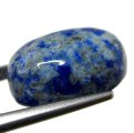 (bild för) Bra Pris Vackert Blå Mönstrad Afgansk Lapis Lazuli 7,49 carat Oval Cabochon Slipning Bra Kvalitet Köp Nu!