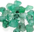 (image for) Good Price Parcel 21 Pcs Rough Uncut Very Rare Vivid Bluish Green Emerald Crystal 6,73 carat Natural Crystal Transparent from Colombia Purchase Now!