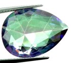 (image for) Good Price Top Lustrous Multi Color Playful Mystic Quartz 11,10 carat Pear Cut Very Fine Quality Exciting Material for Jewelry Makers Buy Now!