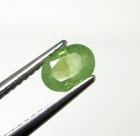 (image for) Good Price Very Nice Quality Rare Yellowish Green Demantoid Garneth 0,74 carat Oval Cut Top Luster from Namibia Purchase Now!