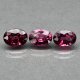 (image for) Good Price Parcel 3 pcs Purple Pink Rhodolite Garneth 3,55 carat Oval Very Nice Luster&Quality fr Madagascar Purchase Now!