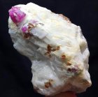 Sällsynt Rödrosa Rubin Kristall i Matrix 72 gram från Kashmir i Pakistan