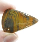 (bild för) Bra Pris Vacker Mönstrad Ocean Jaspis 40,80 carat Fancy Dropp Cabochon Slipad Mycket Bra Kvalitet & Färg från Madagaskar Köp Nu!