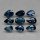 (image for) Good Price Parcel 9 pcs Very Nice Blue Sapphire 4,49 carat Oval&Pear Cut Very Nice Colour&Quality from Australia Purchase Now!