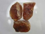 Bra Pris Parti 3 st Obehandlad Fin Orange Spessartit Granat 87,97 carat Naturlig Kristall från Afganistan Köp Nu!