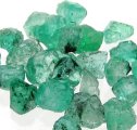 (bild för) Bra Pris Parti 21 st Rå Oslipad Mycket Sällsynt Intensiv Blåaktigt Grön Smargad Kristall 6,73 carat Naturlig Kristall Transparent från Colombia Köp Nu!