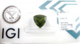 Bra Pris Certifierad Mycket Fin Topp Gulaktigt Grön Hydrogrossular Granat 4,99 carat Trilliant Topp Kvalite från Ryssland Köp Nu