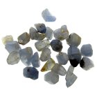 (bild för) Bra Pris Parti 25 st Mycket Fin Rå Oslipad Blå-blågrå Safir 15,88 carat Naturliga Kristaller Bra Färg & Kvalitet från Kashmir Pakistan Köp Nu!