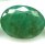 (image for) Good Price Very Nice Green Zambian Emerald 0,94 carat Oval Slipning Nice Cheap Quality Purchase Now!