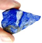 (image for) Good Price Rough Uncut Very Beautiful Blue Afghan Lapis Lazuli 20 grams Natural Fracture Piece Top Quality & Finest Blue Color Collector's Stone Buy Now!
