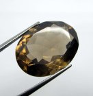 (bild för) Bra Pris Mycket Fin Kvalitet Rök kvarts 23,63 carat Oval Slipning Topp Lyster från Brasilien Köp Nu!