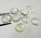 (image for) Good Price Parcel 8 pcs Very Rare Forsterite 7,82 carat Oval/Semi-round Cabochon Collector Stone from Burma Purchase Now!
