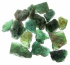 (bild för) Bra Pris Parti 16 st Fin Rå Oslipad Grön Apatit 115,50 carat Naturlig Kristall från Madagaskar Köp Nu!