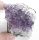 (image for) Good Price Very Beutiful Specimen of Sharp Violet Amethyst 188,2 gram Formation of Crystals Amazing Quality from Brazil Purchase Now!