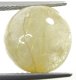 (image for) Good Price Very Nice Interesting Rutile Quarts 6,22 carat Round Cabochon Cut Good Quality & Shape from Africa Purchase Now!