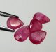 (image for) Good Price Parcel 5 pcs Very Nice Pinkish Red - Purple Red Ruby 1,90 carat Pear Cut Nice Luster & Price Worthy Quality from Madagascar Purchase Now!