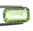 (image for) Good Price Rare Very Good Quality Beutiful Green Rutile Peridot 4,08 carat Octagon Cut Nice Luster & Colour from Pakistan Purchase Now!