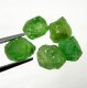 (image for) Good Price Parcel 5 pcs Very Rare Vivid Green Tsavorite Garnet 8,00 carat Natural Crystal Top Quality from Tanzania Purchase Now!