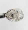 Bra Pris Äkta Oslipad Diamant Kvarts 5,95 carat Naturlig Kristall med Actinolit från Afganistan Köp Nu!