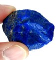 (bild för) Bra Pris Rå Oslipad Mycket Vackert Blå Afgansk Lapis Lazuli 20 gram Naturligt Brottstycke Bit Topp Kvalite & Finaste Blå Färg Samlarsten Köp Nu!