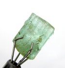 (bild för) Bra Pris Rå Sällsynt Ljus Blåaktigt Grön Smargad Kristall 3,79 carat Naturlig Kristall Transparent från Afganistan Köp Nu!