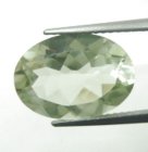 (bild för) Bra Pris Mycket Vacker Jämn Grön Prasiolit 3,52 carat Oval Slipning Toppen Kvalitet & Lyster Perfekt till Samlare & Smyckestillverkare från Brasilien Köp Nu!