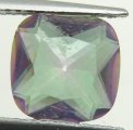 (image for) Good Price Top Lustrous Multi Color Playful Mystic Quartz 2,20 carat Cushion Cut Very Fine Quality Exciting Material for Jewelry Makers Buy Now!