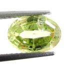 (bild för) Bra Pris Bra kvalitet Neon Gulgrön Krysoberyll 2,41 carat Oval Slipning Super Fin Lyster & Färg från Afrika Köp Nu!