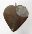 Bra Pris Unikt Smycke Fossil Ammonit i Matrix 10,15 gram Polerat Hänge med Ögla från Marocko Köp Nu!