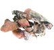 (image for) Good Price Parcel 10 pcs Beautiful Pink with Black Patterned Uncut Raw Rhodonite 67 grams Natural Broken Pieces Fine Color & Quality from Brazil Buy Now!