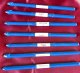 (image for) Good Price Mohs Hardness Pen 4-10 Complete kit with 7 pieces Aluminum pens with tips of material for hardnesses 4-10 Very important tool in being able to verify rough gemstones Purchase Now!