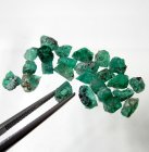 (image for) Good Price Parcel 25 Pcs Rough Uncut Very Rare Vivid Bluish Green Emerald Crystal 11,72 carat Natural Crystal Transparent from Colombia Purchase Now!