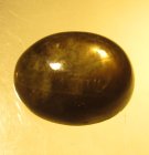 (image for) Good Price Big Nice Black Star Sapphire 7,67 carat Oval Cabochon Low Price Quality from Thailand Purchase Now!